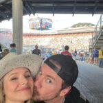 Kristen Bell Instagram - #bristol baby! Thank u @nascar for the fun Nashville for the style and @kirbyhowellbaptiste and @iamlarryfields for being the best travel buddies. 💜 And as always the hostess with the mostess @hays_estes