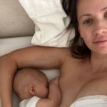 Kristen Gutoskie Instagram - Well, we made it through the 4th trimester. Woosh what a ride. I get emotional going through pictures to post this because wow what a 3.5 months it has been. It has been the most beautiful and most challenging time in my life adjusting to motherhood, and I am deeply grateful for the honour. Our beautiful Lennon Libráda entered the world on a full moon, a week early on June 3rd, 2023. Named in ode to his great Grandpa and great Tita. We had an incredible labour that started at the Dodgers game, so LA of him. 17 hours later, he was here. I would love to share my labour story at some point in the future 💕 We spent a hard week in the nicu but our tough little guy just took minute to get used to being on the outside :) And since then it has been a whirlwind. I will be honest to say I really struggled with the ups and downs of hormones and healing in postpartum and learning to parent so instantly. You love this new creature so much it’s painful. Your old life is in the rear view mirror. Breastfeeding is so freaking hard at first and my god, the sleep deprivation. But here we are, finally getting the hang of it. Seeing our love’s personality emerge and all the smiles and coo’s and watching him discover things for the first time is just the best thing I’ve ever witnessed. Watching @brianleeboehner be such a beautiful papa reading Lennon books every morning and changing diapers like a boss. Every morning when we wake up, I say “I love youuu” and Lennon returns it with “Ow gooo”. Hands down my favourite new word. I am deeply humbled to be your mama Lenny Bear, the greatest love I’ve ever known. Cannot wait to see what else this journey has in store for us.