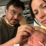 Kristen Gutoskie Instagram - Well, we made it through the 4th trimester. Woosh what a ride. I get emotional going through pictures to post this because wow what a 3.5 months it has been. It has been the most beautiful and most challenging time in my life adjusting to motherhood, and I am deeply grateful for the honour. Our beautiful Lennon Libráda entered the world on a full moon, a week early on June 3rd, 2023. Named in ode to his great Grandpa and great Tita. We had an incredible labour that started at the Dodgers game, so LA of him. 17 hours later, he was here. I would love to share my labour story at some point in the future 💕 We spent a hard week in the nicu but our tough little guy just took minute to get used to being on the outside :) And since then it has been a whirlwind. I will be honest to say I really struggled with the ups and downs of hormones and healing in postpartum and learning to parent so instantly. You love this new creature so much it’s painful. Your old life is in the rear view mirror. Breastfeeding is so freaking hard at first and my god, the sleep deprivation. But here we are, finally getting the hang of it. Seeing our love’s personality emerge and all the smiles and coo’s and watching him discover things for the first time is just the best thing I’ve ever witnessed. Watching @brianleeboehner be such a beautiful papa reading Lennon books every morning and changing diapers like a boss. Every morning when we wake up, I say “I love youuu” and Lennon returns it with “Ow gooo”. Hands down my favourite new word. I am deeply humbled to be your mama Lenny Bear, the greatest love I’ve ever known. Cannot wait to see what else this journey has in store for us.