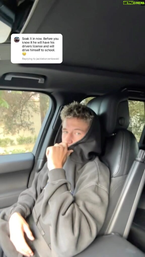 Kristen Taekman Instagram - Love his enthusiasm😂😂 maybe it’s for the best that he doesn’t want to watch #RHUGTLegacy lol! #realhousewives #bravocon #bravo #realitytv #boymom #teenager #momlife #carpool #school Los Angeles, California