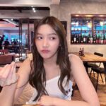 Krongkwan Nakornthap Instagram - staring contest, just you and me