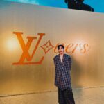 Kunpimook Bhuwakul Instagram - Thanks to @pharrell & @louisvuitton for open a new world to me i had learn alot of new experience🙌🏻 now is time to go back and create a new art and i'll see yall all around the world SOON🛫 #LVMenSS24 Paris, France