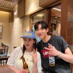 Kunpimook Bhuwakul Instagram - @daraxxi she fly all the way to buy me gerry's grill😂 (shot puno)