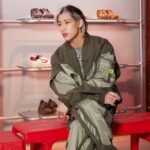 Kunpimook Bhuwakul Instagram - DIESEL X WONSOJU 콜라보레이션 Let's get it❤️🤍 #광고 #dieselxwonsoju @diesel @wonsoju