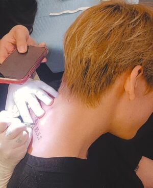 BamBam Instagram - I should get a new tattoo