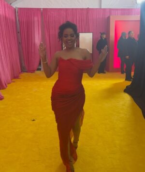 Kyla Pratt Instagram - Last Night was amazing ❤️
#NAACPAwards2023

Hair : @a1hair_ 
Make up : @ellyway 
Stylist : @v.msmith 
Tailoring : @jessa.jacara 

Dress :  Fatale Angie @fatale.byangie 
Earrings :Mara Paris @mara.Paris 
Bracelets and Rings: Le Vian @levian_jewelry 
Shoes: Vince Camuto @vincecamuto