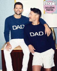 Kyle Dean Massey Instagram - We’re pregnant!!! We are excited beyond measure to make this announcement. We couldn’t have done this without the incredible team of people who gave us so much to make this dream a reality: our physicians, attorneys and most especially our fabulous egg donor and amazing surrogate. @people / clothes: @rondorff Palm Springs, California