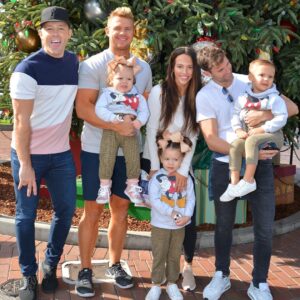 Kyle Dean Massey Instagram - Spending my birthday with my fabulous husband and sister in law, brother in law and nieces and nephew at Disneyland. How much fun.