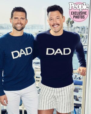 Kyle Dean Massey Instagram - We’re pregnant!!! We are excited beyond measure to make this announcement. We couldn’t have done this without the incredible team of people who gave us so much to make this dream a reality: our physicians, attorneys and most especially our fabulous egg donor and amazing surrogate. @people / clothes: @rondorff