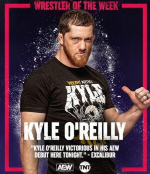 Kyle Greenwood Instagram - What’s in store for this week? @allelitewrestling @aewontnt #reDRagon