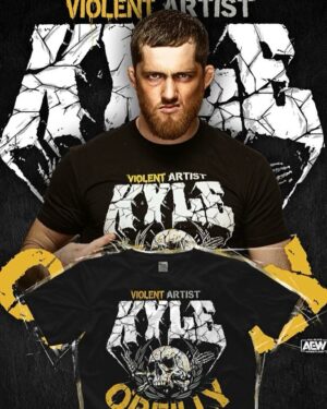 Kyle Greenwood Instagram - Can’t forget about the merch! @allelitewrestling https://www.shopaew.com