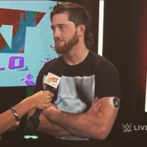 Kyle Greenwood Instagram - Just a little national TV exposure on @usa_network for my Eversense CGM. @eversensecgm @contour_ascensia @senseonics @wwe @wwenxt @beyondtype1 #diabeticathlete