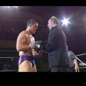 Kyle Greenwood Instagram - Thank-you ROH and @rohcary for giving me an opportunity and for being the launching pad for countless talented people in this industry. So many insane moments and legendary performers have graced an ROH ring, I’m honored to share a small page in their history. #finalbattle