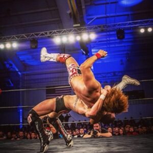 Kyle Greenwood Instagram - Thank-you ROH and @rohcary for giving me an opportunity and for being the launching pad for countless talented people in this industry. So many insane moments and legendary performers have graced an ROH ring, I’m honored to share a small page in their history. #finalbattle