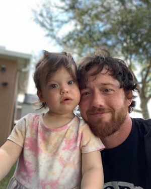 Kyle Greenwood Instagram - A year in the life. Happy 2nd birthday, Janie. Dada can’t beelieve his luck. 🐝❤️🎂