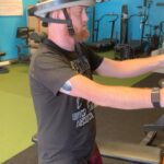 Kyle Greenwood Instagram - Getting some iron neck work in with the mad scientist @unconventional_strength. I’ve got a long climb back on the mountain but I’m grateful for a team of tremendous people that are helping me up the path. @breadyfit @thediabeticfighter @sammy__rider @unconventional_strength Also thanks to @eversensecgm for the accuracy in helping keep my glucose control dialed in during these last 5 months, and I’ve still got another month until I need to change the sensor! I’m fighting every day to get back into that ring. I appreciate the support and love from everyone helping to will my spirit. I hear you all!