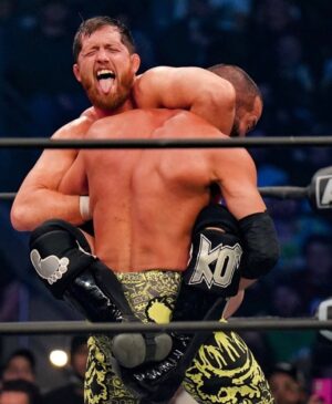Kyle Greenwood Instagram - My neck squeeze was ineffective on Greg as it only works 100% of the time about 50% of the time but that doesn’t mean I won’t try it again maybe this Wednesday on television. #aewrevolution
