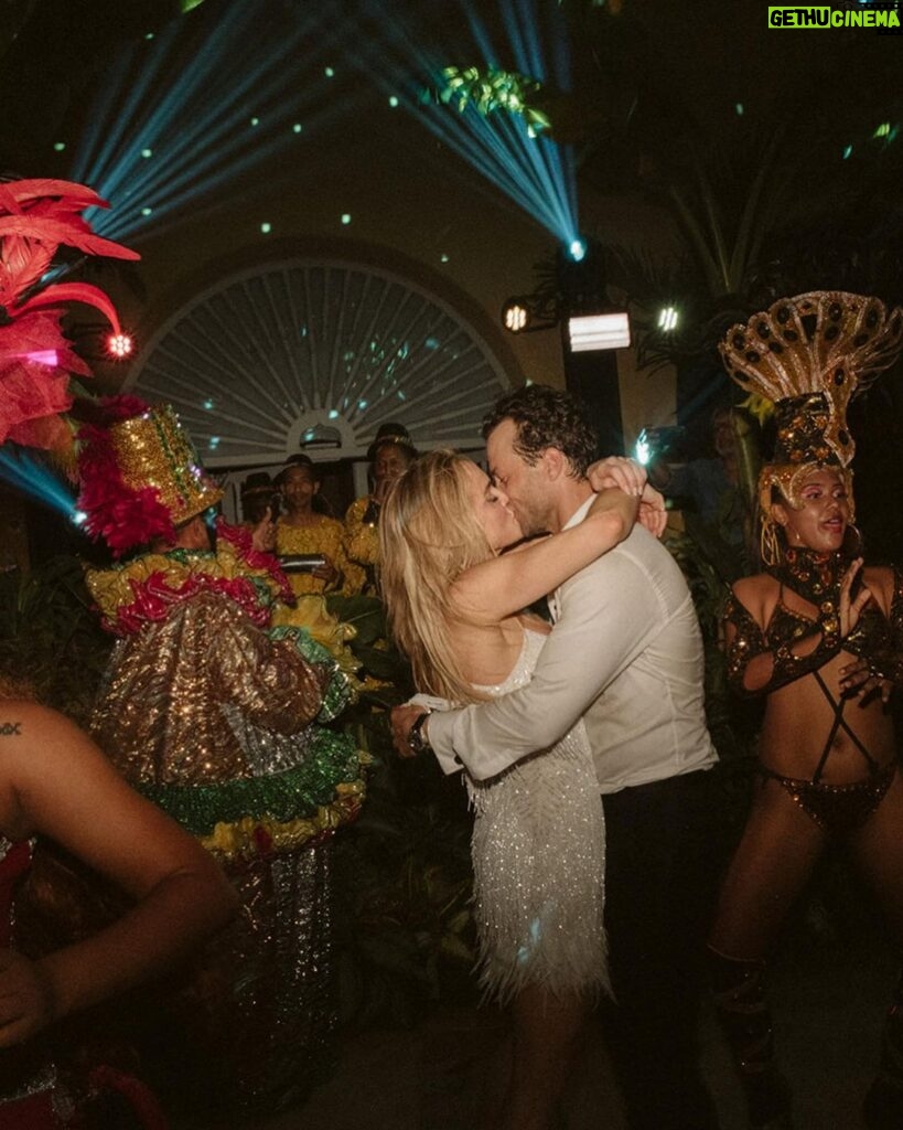 Kyle Schmid Instagram - In excess…my ride or die. #sparklemotion #dancehard #danceforever #weddingvibes #loveofmylife #carnival Cartagena