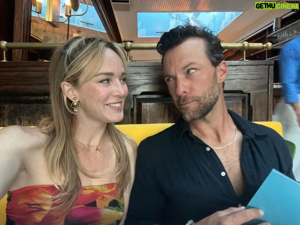 Kyle Schmid Instagram - Dear universe, today is my wife’s birthday. She’s the best. Like…the best! Thank you for bringing her into my life, as you can see from the last photo, she ain’t human. @caitylotz you sexy, beautiful, intelligent, force of nature, you never cease to amaze me. I’ve never met anyone so driven to grow and be better. You make me and everyone around you stronger. You make me laugh and are the best dog mom. I can’t wait for the next chapter. I love you more than words can describe. I am forever yours. #birthdayvibes #birthday #famjam #partyonwayne Los Angeles, California