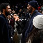 Kyrie Irving Instagram - Eye know y’all are watching over us with all of the angels and ancestors. Keep us whole and fulfilled. No goodbyes, only see you soon! 🔺👁 2•24 The Alchemist