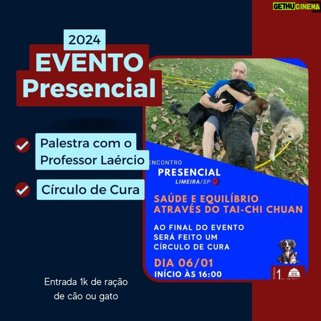 Laércio Fonseca Instagram - 📌Passando para convidar a todos para estar conosco em nosso Espaço Caminho da Luz em Limeira para mais um Círculo de Cura. Iniciamos com uma palestra e logo em seguida formamos o circulo de cura na pirâmide. ✨Há uma equipe de pessoas, espíritos e extraterrestres trabalhando nesse circulo e as pessoas se sentam receptivas para receber essa energia curativa. Venha você também, o evento é gratuito e pedimos a contribuição de 1kilo de ração para cães ou gatos. Esperamos por você!!! 👽😍