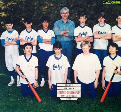 Lachlan Patterson Instagram - We all hated photo day. My dad was our coach which he was great at. My cousin @barontgould played with us as well as all my friends. #goodtimes Vancouver, British Columbia
