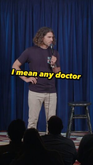 Lachlan Patterson Instagram - Don't be a moron get a checkup this week. #standupcomedy #jokes #doctors