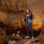 Lachlan Patterson Instagram - Throwin way back to when comedians performed in caves. Thanks again @x2comedy #beendointhisawhile Melrose Caverns