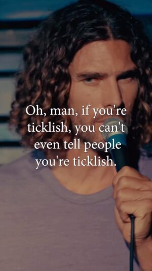 Lachlan Patterson Instagram - Tickle intolerance 😂 #standupcomedy #tickle #jokes
