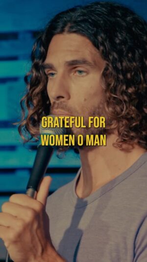 Lachlan Patterson Instagram - @lachjaw is grateful for women 🙏🏼🤣 

Check out his special Lachlan Patterson: Dark White on @tubi