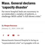 Lady Bunny Instagram - Remember at the beginning of the pandemic there was a crisis due to too few hospital beds? And sometimes nurses? Did Trump or Biden build new wards so that this grim situation would be rectified? No, both are Covid minimizers. Getting new ICU beds would've been a priority to anyone who cared about Americans' health. In other words, unless you fix a problem, that problem still exists. Although not for our corrupt and dishonest ruling class. They get top of the line care for free if they’re in government.