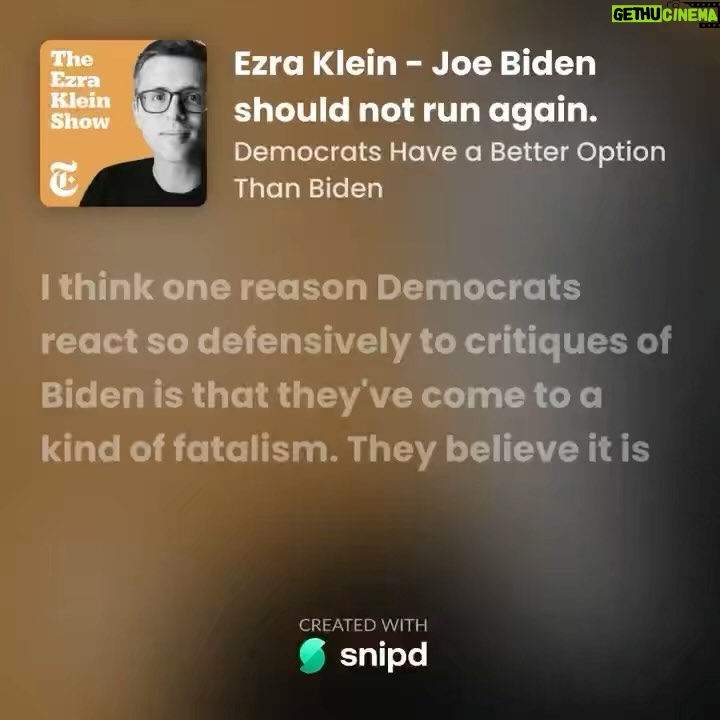 Lady Bunny Instagram - Even Ezra Klein, a well-known supporter of corporate Democrats, is calling for Biden to step aside due to his age. Why? Because Ezra feels as I do: Biden can’t win. So for all of us who scream “Trump’s gonna win if you run Joe!” and are called Putin puppets, just know that the most mainstream Dem commentator there is must also be on Russia’s payroll. Biden doesn’t have a stutter. He’s senile. Admit it now and find a replacement, or you’re begging for Trump’s reelection. I have 1000 issues with Biden’s policies—the man is funding a genocide right now. But that’s unconnected to Joe’s clear mental deterioration. Even if I liked his agenda, as Ezra does, he’s no longer a physical vessel capable of delivering it. A special counsel just ruled that Biden was too old to stand trial for having classified documents in his home. I’m not even a fan of rumored replacements Gavin Newsom and know little about Gretchen Whitmer, but HELLO: If Dems want to win, grab a candidate who can speak! Loyal liberal commentators James Carville, Bill Maher, Peggy Noonan, Paul Begala and David Axelrod have echoed Ezra’s sentiments. Biden was losing to Trump in crucial swing states BEFORE THE GENOCIDE! You think muslims who put him in office in Michigan in 2020, some of whom have started an #AbandonBiden campaign, are pulling a lever for Genocide Joe again? I only vote 3rd party now, but I’d still rather a Dem win than Trump. I don’t see a chance of a Dem win if Biden’s the candidate. He just missed a chance to address millions with his agenda in a traditional 15 minute Super Bowl address. Why do you think he did it his first year and then skipped the address for the last two years? Because he can’t speak, can’t campaign, can’t win.