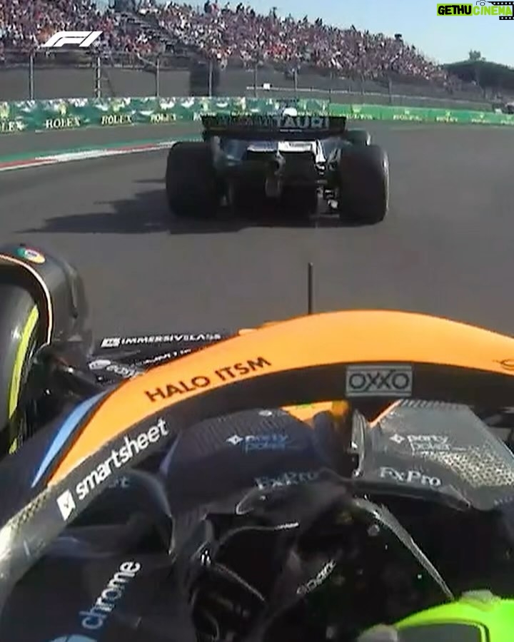 Lando Norris Instagram - From P17 on the grid to P5 at the chequered flag 💪 @landonorris certainly made up for his Q1 exit in qualifying with a superb through-the-field drive in the race 👏 Swipe 👈 to see some of his best moves 🕺 #F1 #MexicoGP @mclaren