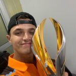 Lando Norris Instagram - CarLando podium!! 🏆 🏆 thanks @mclaren Marina Bay Singapore