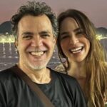 Larissa Bracher Instagram - Teria tanto pra escrever, tentando traduzir nosso encontro raro, mágico e potente, que deixo a tarefa com Valentim bebê. Esse é nosso slogan até hoje, minha paixão, meu parceiro, minha escuta e escolha, meu abraço, meu encaixe: “você é o meu amor”! (Ps: post atrasado de aniversário é minha cara..rs) te amo @paulinhomoska #amor