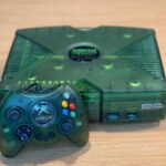 Larry Hryb Instagram - Twenty years ago today Xbox was born. Here is a look at then special launch console the team received as a launch gift. And the special controller created to celebrate Xbox Live launching a year later. #xbox20 Microsoft Corporate Headquarters