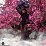 Lashauwn Beyond Instagram - 🖤💕🖤(Gown by me ).... Beaded lace over fishnet mesh is Soo sexy ... you gotta love it ! 🖤💕🖤
