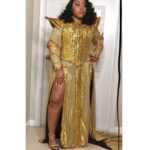 Lashauwn Beyond Instagram - Wakanda themed homecoming gown /corset and accessories all by me
