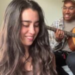 Lauren Jauregui Instagram – Practicing for tomorrow’s pop up in LA(: here’s me and @axe_williamsmusic figuring it out lol