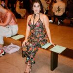 Lauren Jauregui Instagram - The beautiful @kimshuistudio made my dress💋 #NYFW