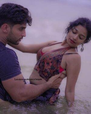 Lavanya Manickam Instagram - Be hottest ever❤️‍🔥even the beach wave🌊 sun☀️ is trying to disturb u💫🧜🏻‍♂️ seducing handsome @nikk1024 🧜🏻‍♀️ couples shoot done and please wait for our hot upcoming series content very soon as #hottestcouple 🥰💯
Hottest moments captured 📸 : @hotncut_photography 
#lavanyamanickam #lavanyadesires #coupleshoot #couplephotography #hotcouple #couplesofinstagram #instagram #couplegoals❤