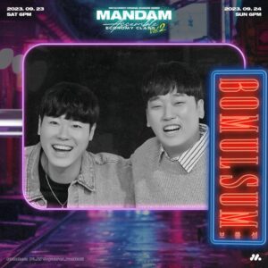 Lee Chang-ho Instagram - 만담 티켓 오픈

언제!!!! 
9월 1일(금) 7PM

어디서!!!!
인터파크 티켓

공연장!!!!
신한 pLay 스퀘어 라이브홀

기타!!!!
관람 등급 : 만 15세 이상