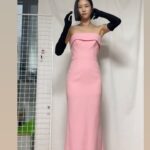 Lee Hyun-yi Instagram - 복면가왕 피팅중에😂 정체가 너무 드러날 것 같아서 탈락한 드레스🥹ㅋㅋ