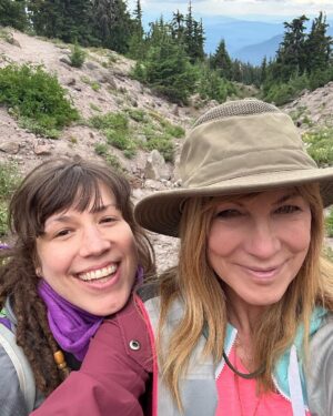 Leeza Gibbons Instagram - Adventures are always better with my girl by my side. Just back from an amazing trip to spectacular Oregon. My heart is happy and full. #hikingadventures #nature #oregon
