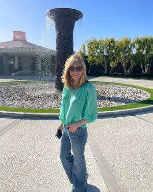 Leeza Gibbons Instagram - There is magic here at @sunnylands in the desert. So much history, so many stories of love and life in the Coachella Valley!  The Annenberg estate emerged on the global stage as the perfect setting for diplomacy and remains the quintessential example of mid century modern architecture and a sustainable ecosystem of desertscape excellence. It's the perfect place to spend a Sunday afternoon. #midcenturymodern #Annenberg #coachella #sundayvibes