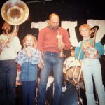 Lenka Instagram – 1980s stage denim, courtesy of me and my family at the #merimbulajazzfestival ✌️#throwback #lovesthestage #1980s #jirikripac