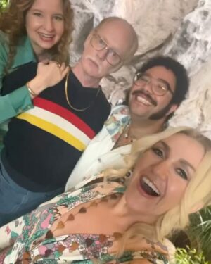 Lennon Parham Instagram - Like a sweet whisper, Minx season 2 rolled out onto its brand new network STARZ just a few days after a historic pronouncement of strike by sag-aftra. Allow me now to brag and share with you the delicious fruits of our labor, because they ARE delicious. With bigger drama, bigger hair and bigger you know whats, s2 gives you more bang for your buck and more of the characters you fell in love with in s1. And now that all episodes are up - you can binge til your hearts content. @minxstarz @starz