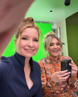 Lennon Parham Instagram - Press day for Minx season 2 which premieres on STARZ July 21st and was created and written by @ellenrapoport  and a badass room of writers!! I’ve said it before and I’ll say it again, I don’t think you’re ready for this Shelly 😉

💋💋💋
@lindsayk927 
@tobyfleischman 
@michaelduenas 
@gaellepaul 
@blackhalo
@barolloitaly
@sifjakobsjewellery
@gabrielandco 
@minxstarz