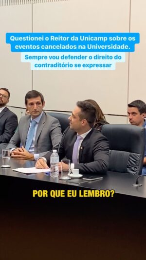 Leonardo Siqueira Instagram - Liberdade de expressão só existe quando o contraditório pode se expressar!

Sobre a resposta? O Reitor disse que jovens são complicados. Triste. Mas foi isso..