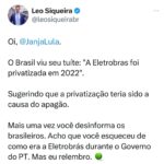 Leonardo Siqueira Instagram - Oi, Janja! Por que você insiste em falar sobre o que desconhece?